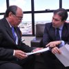 Eleições 2014: Presidente do TCE entrega lista de inelegíveis ao presidente do TRE