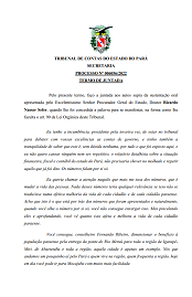 Manifestação do representante do Governo