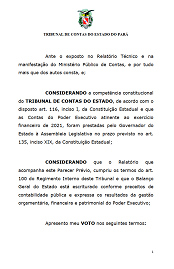 Voto do Relator