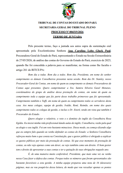 Manifesta&ccedil;&atilde;o Governo