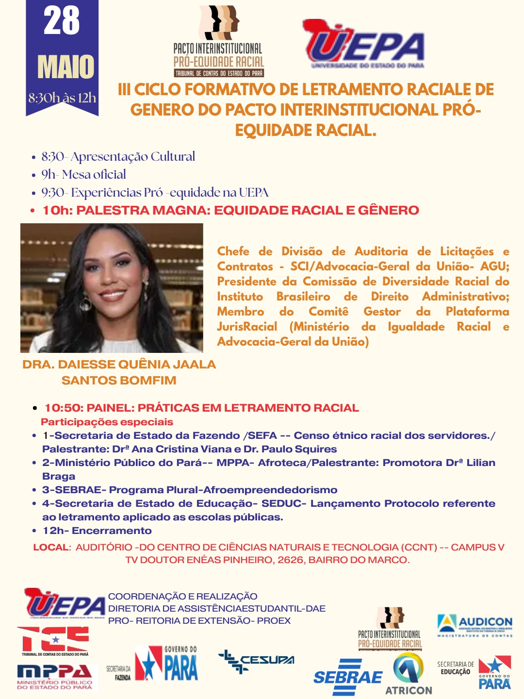 III Ciclo Formativo de Letramento Racial